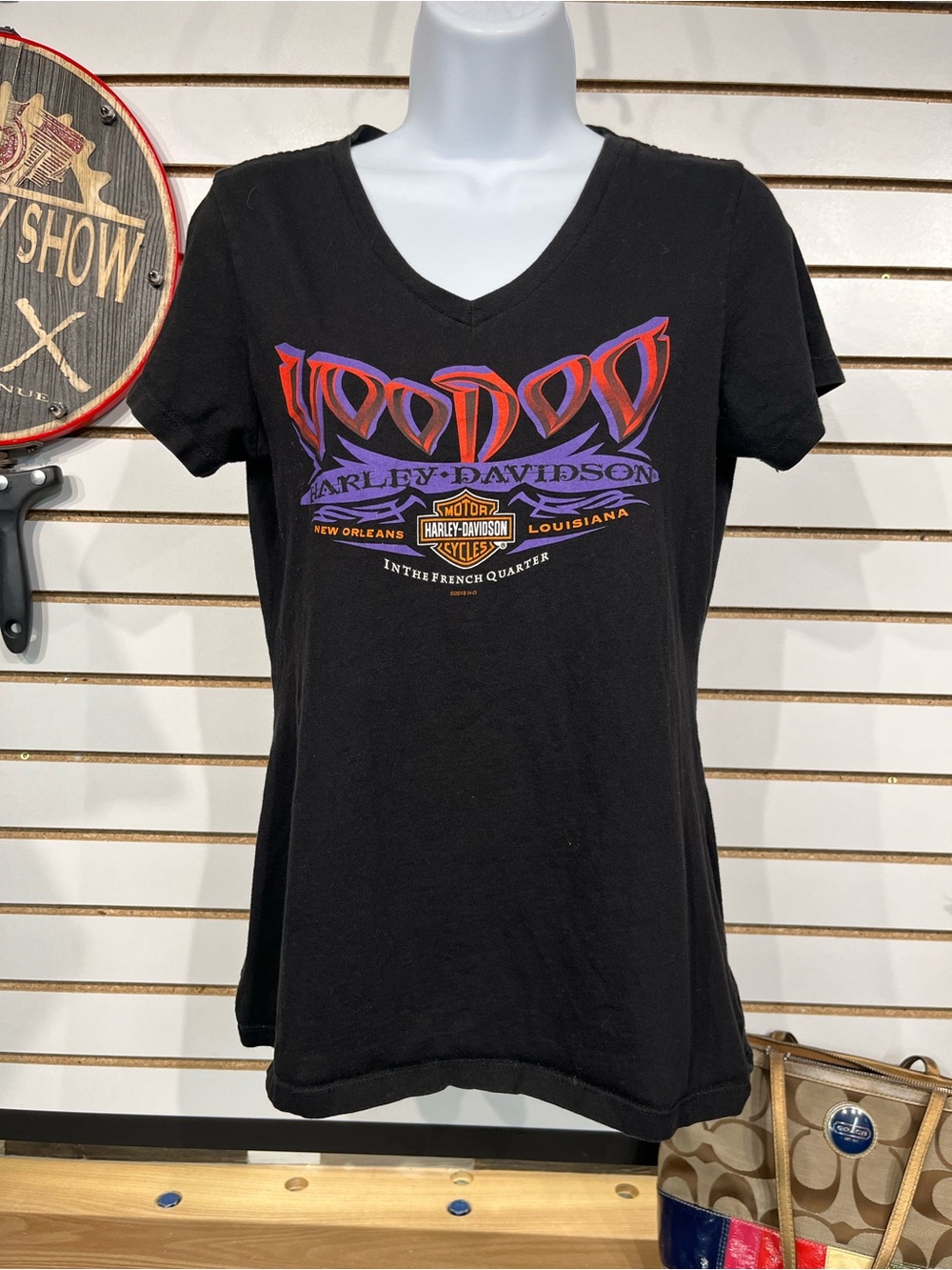 Voodoo Harley Davidson tee size small - Picture 2 of 8